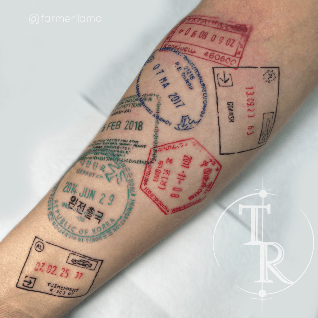 Fine line tattoo portfolio Chesterfield example from Tabula Rasa Tattoo Studio