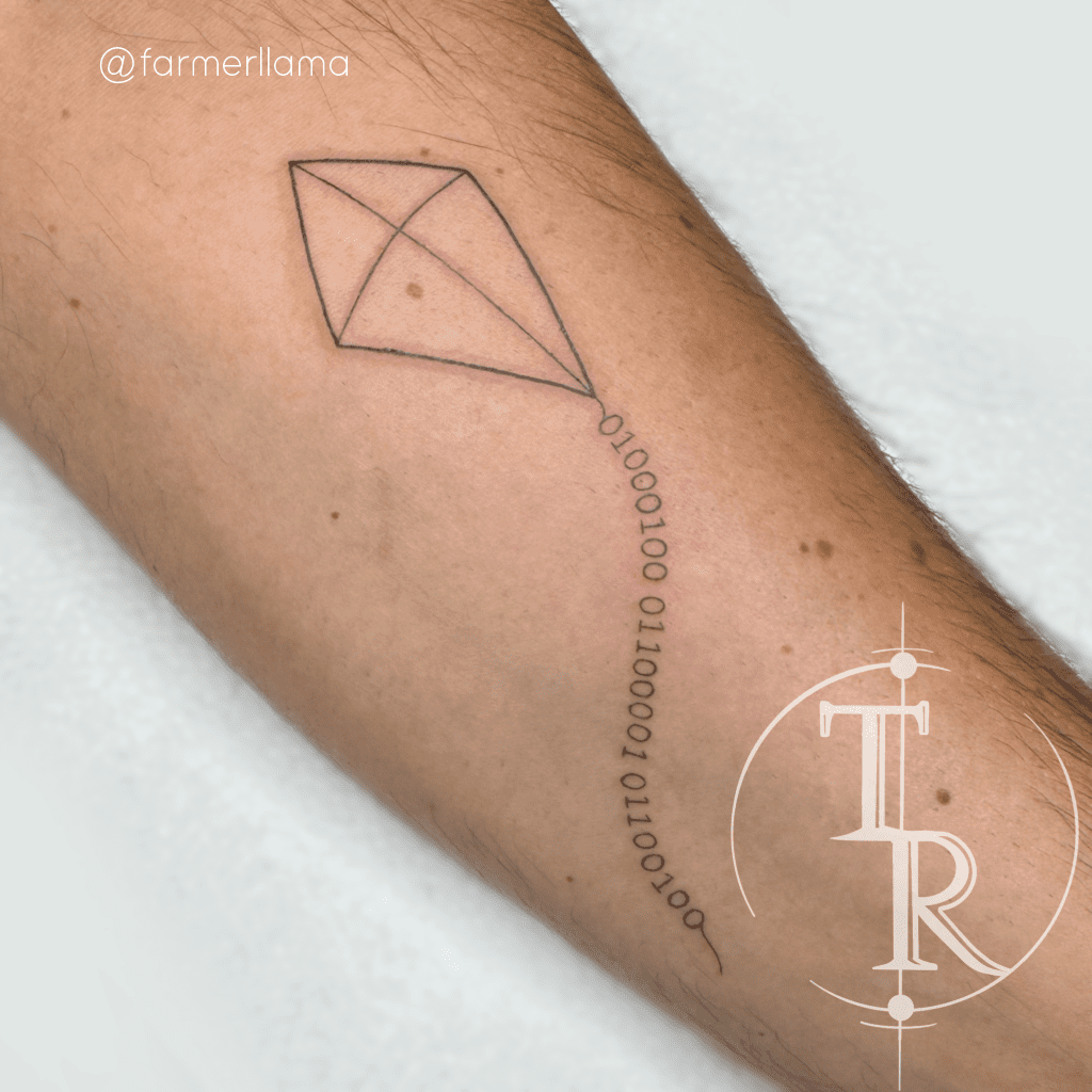 Fine line tattoo portfolio Chesterfield example from Tabula Rasa Tattoo Studio