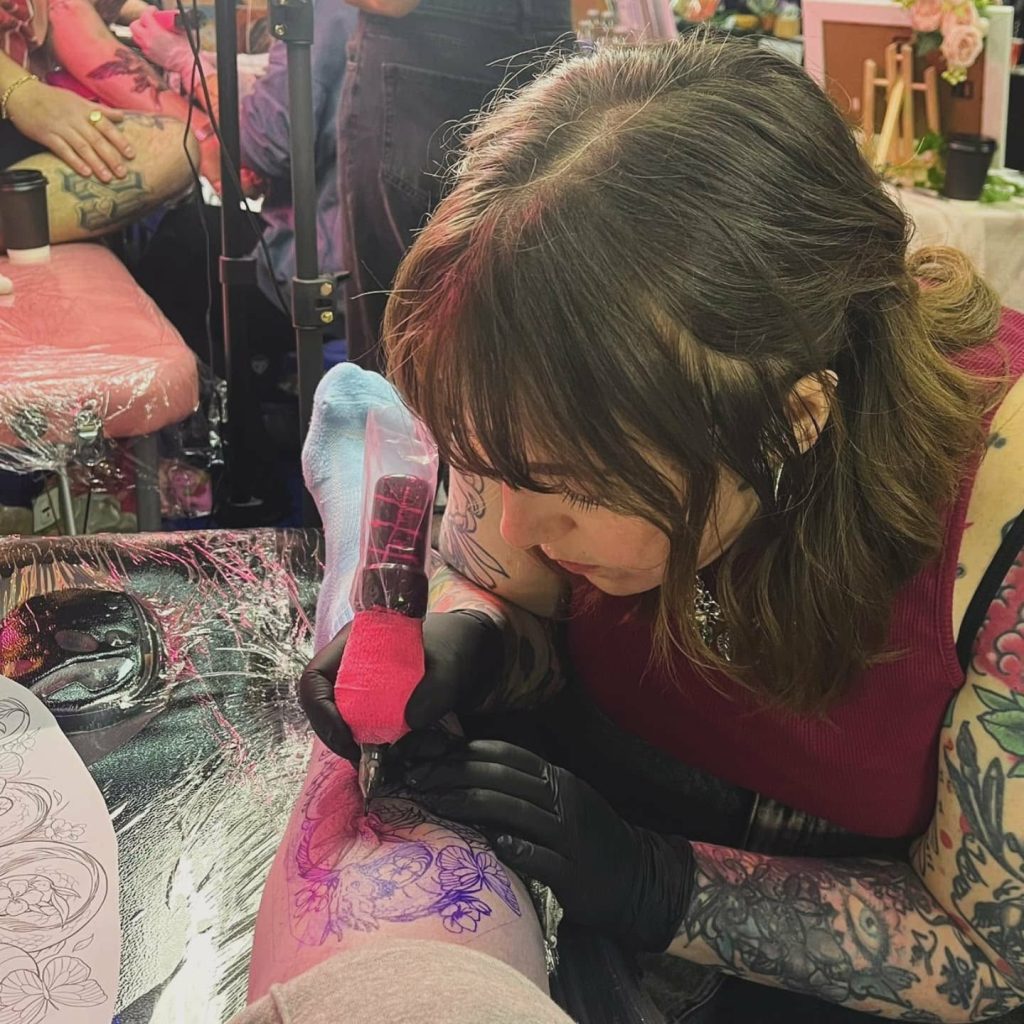 Dani - one of Tabula Rasa's tattoo artists in Chesterfield